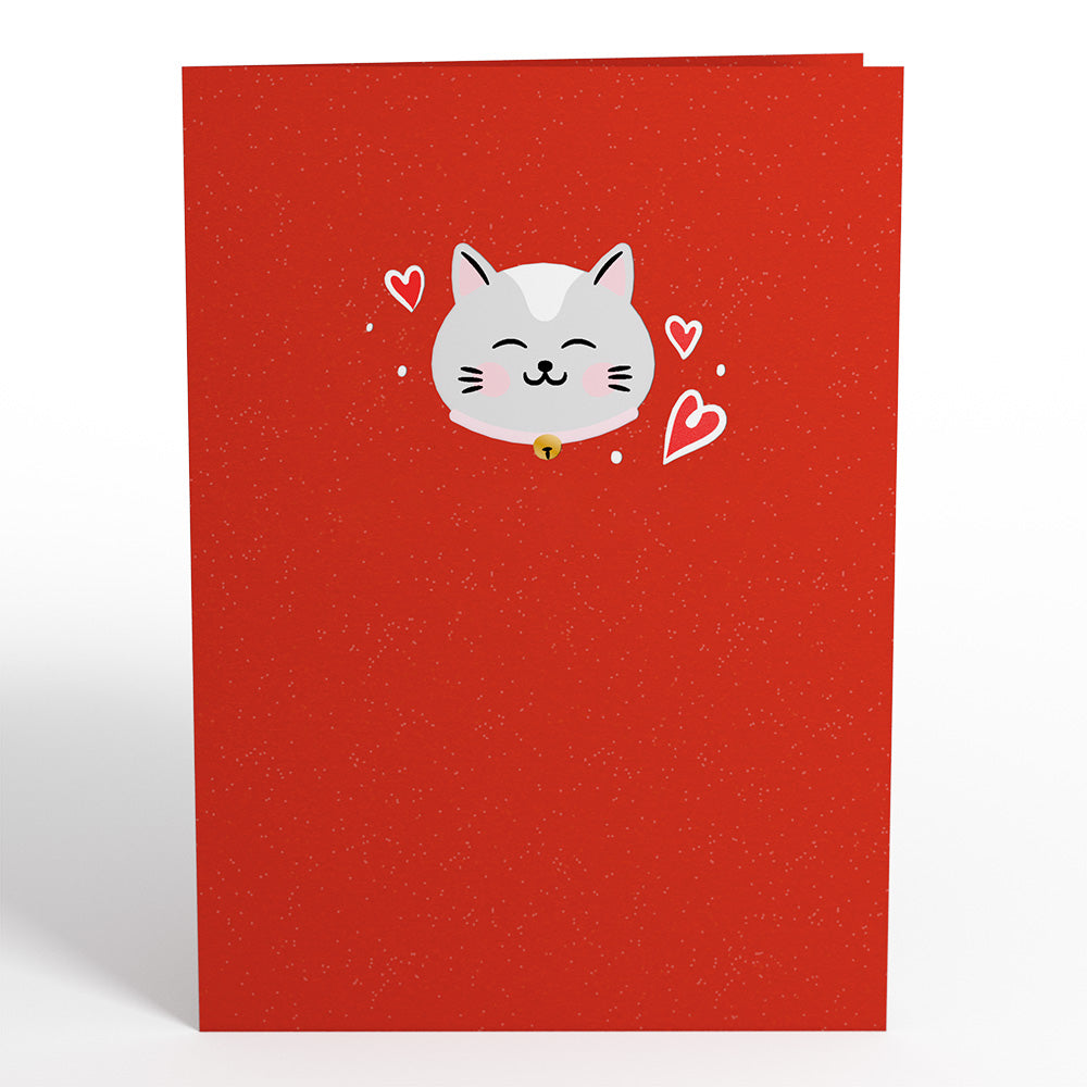 Heart Cats Pop-Up Card