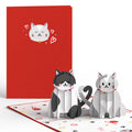 Heart Cats Pop-Up Card