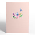 Blue Morpho Butterfly Pop-Up Card