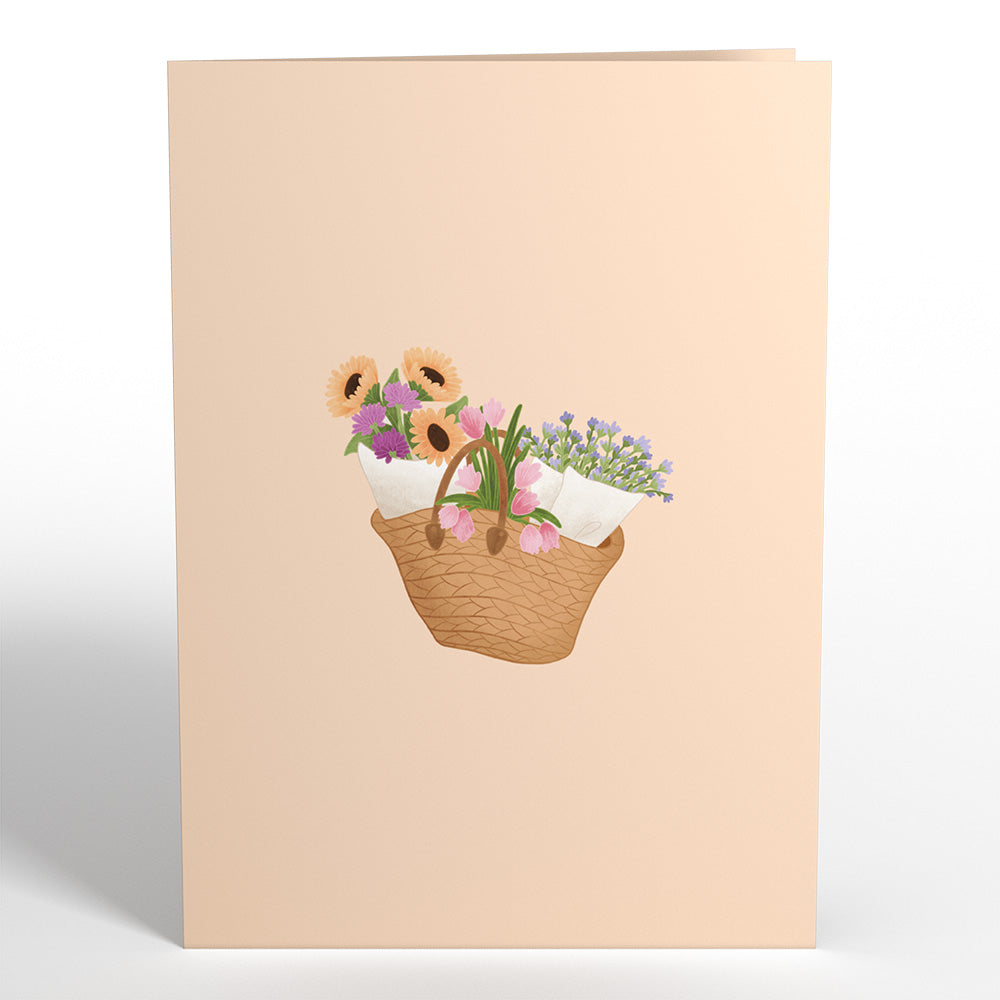 Flower Cart Pop-Up Card
