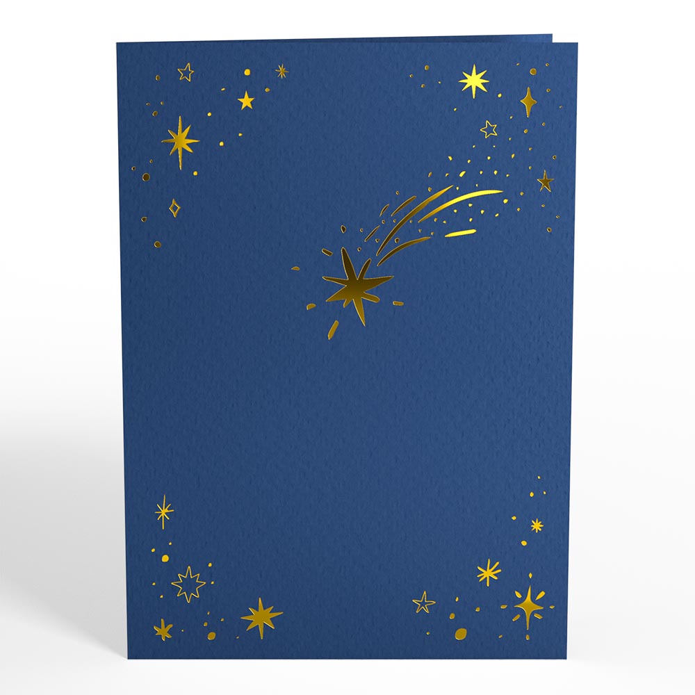 Shimmering Stars Pop-Up Card