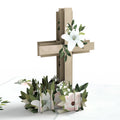 Cross with Lilies Pop-Up Card