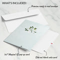 Cross with Lilies Pop-Up Card
