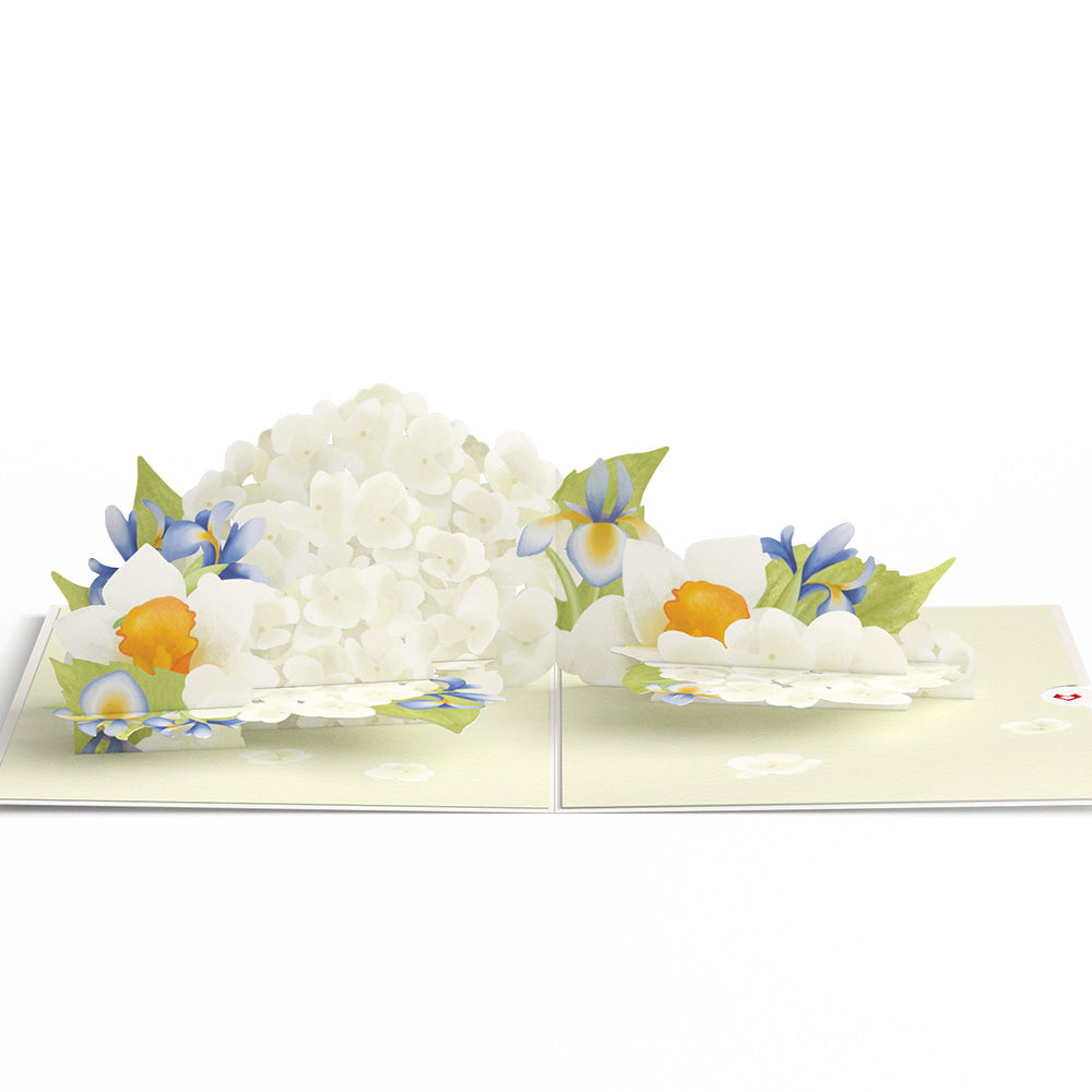 Tranquil Blooms Pop-Up Card
