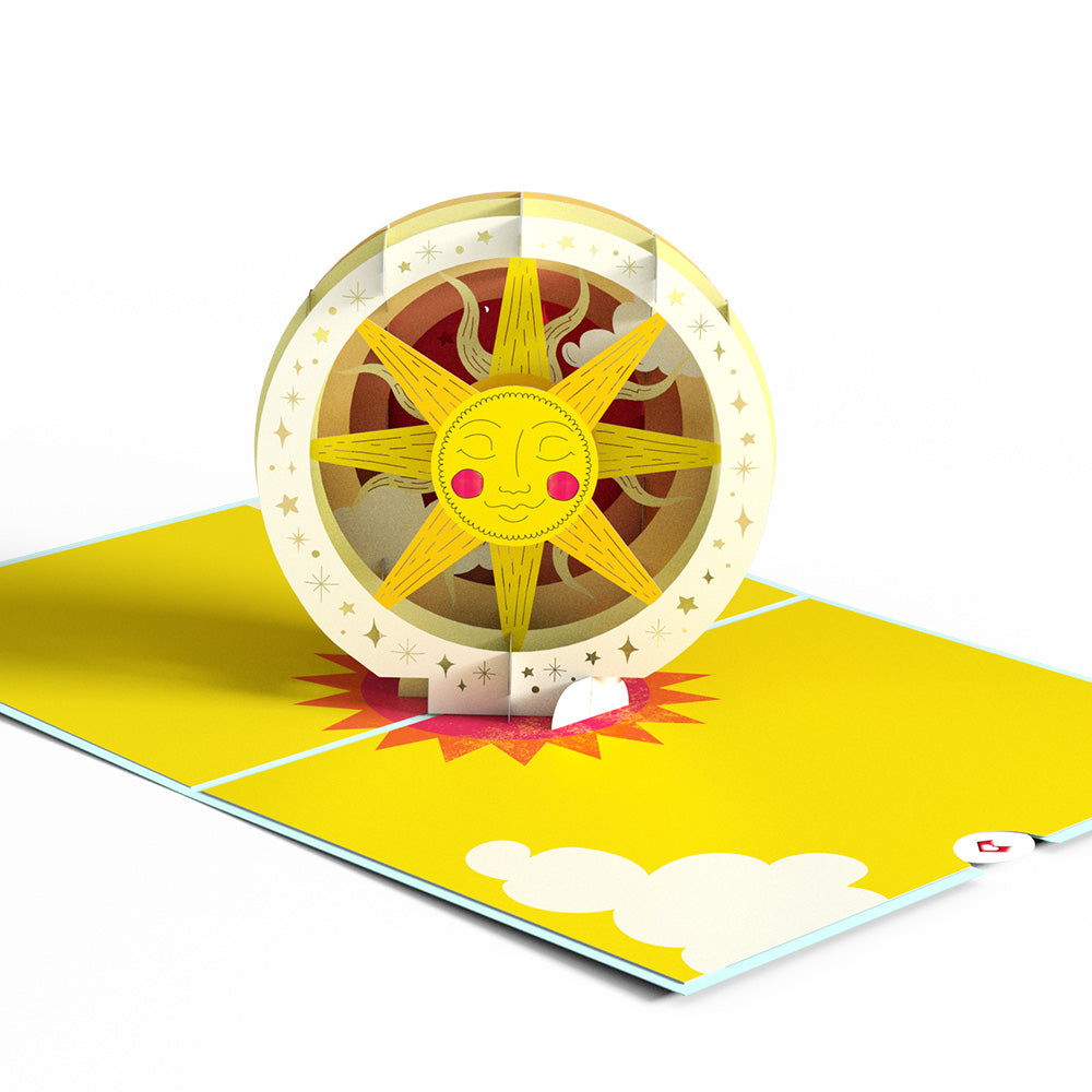 Radiant Sun Pop-Up Card