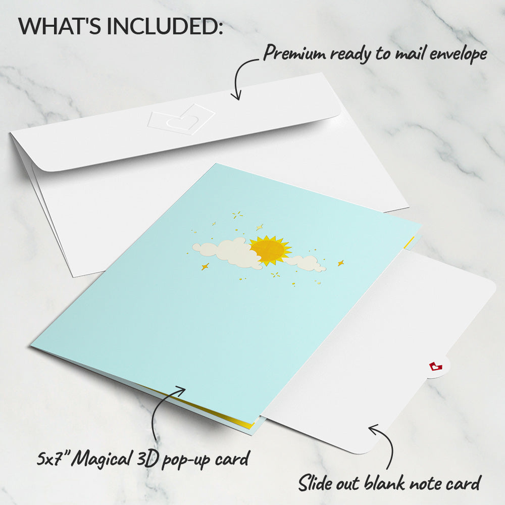 Radiant Sun Pop-Up Card