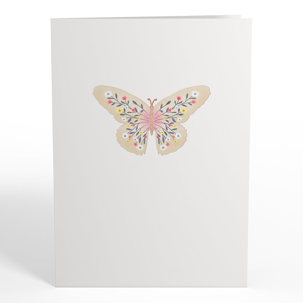 Enchanting Butterfly Pop-Up Card