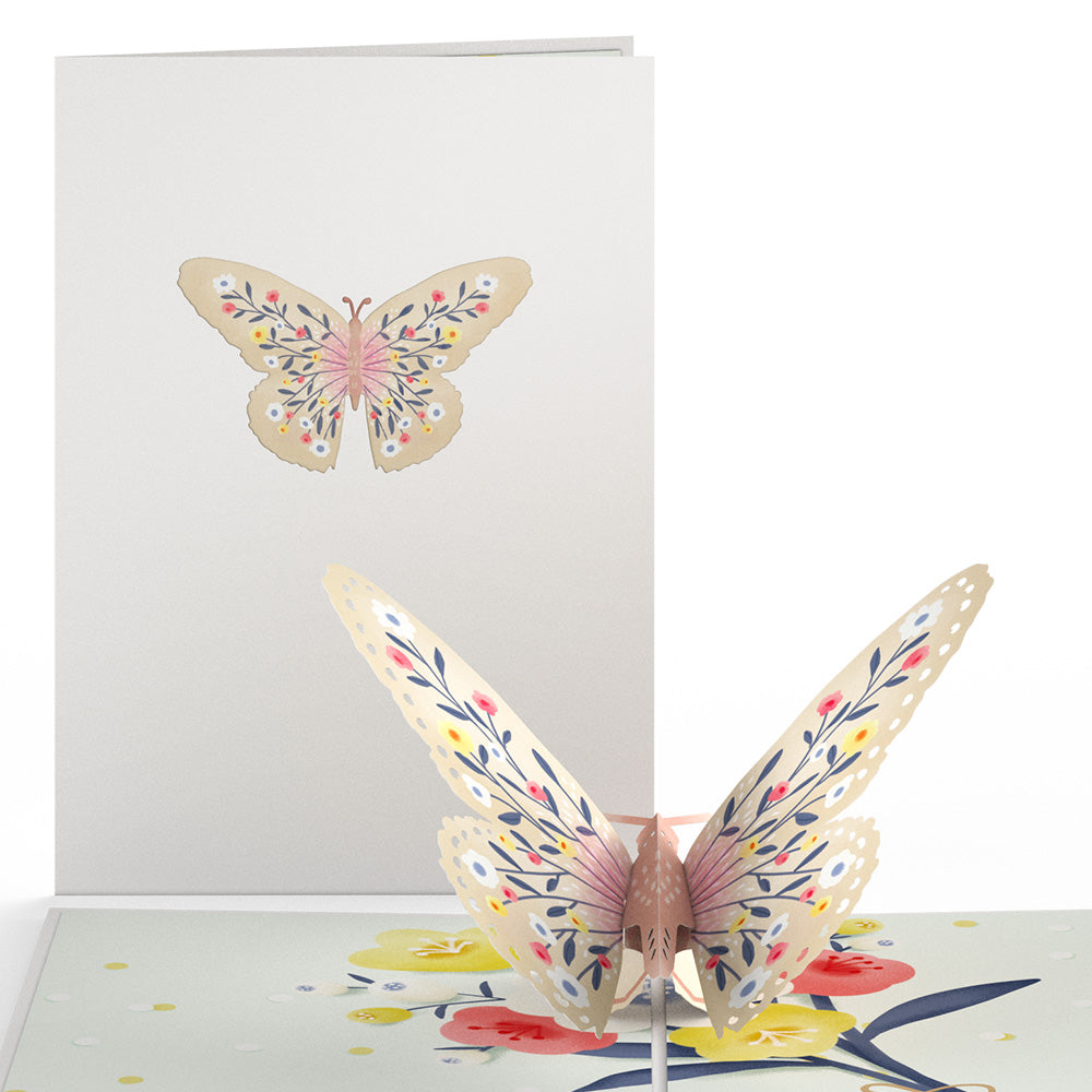 Enchanting Butterfly Pop-Up Card