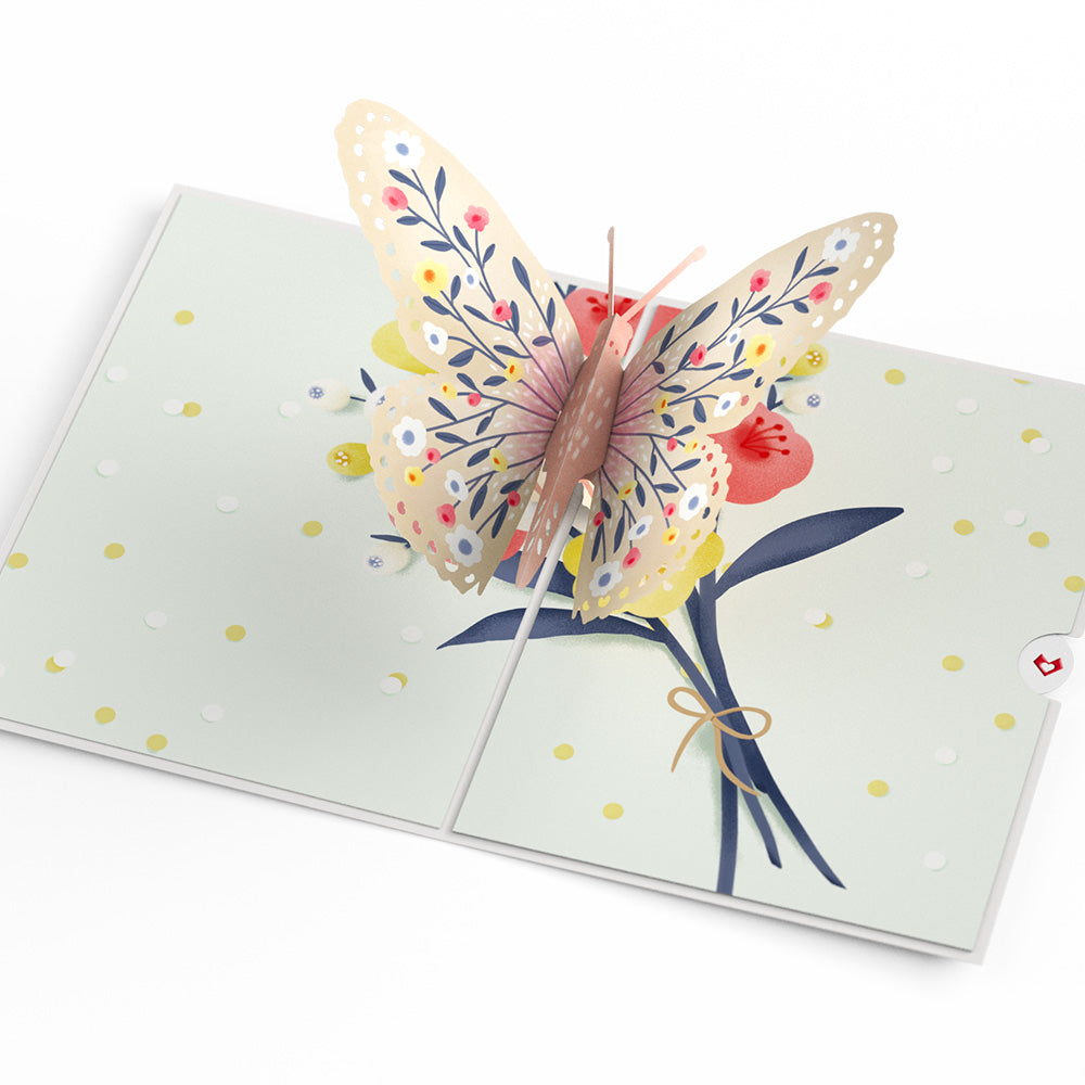 Enchanting Butterfly Pop-Up Card