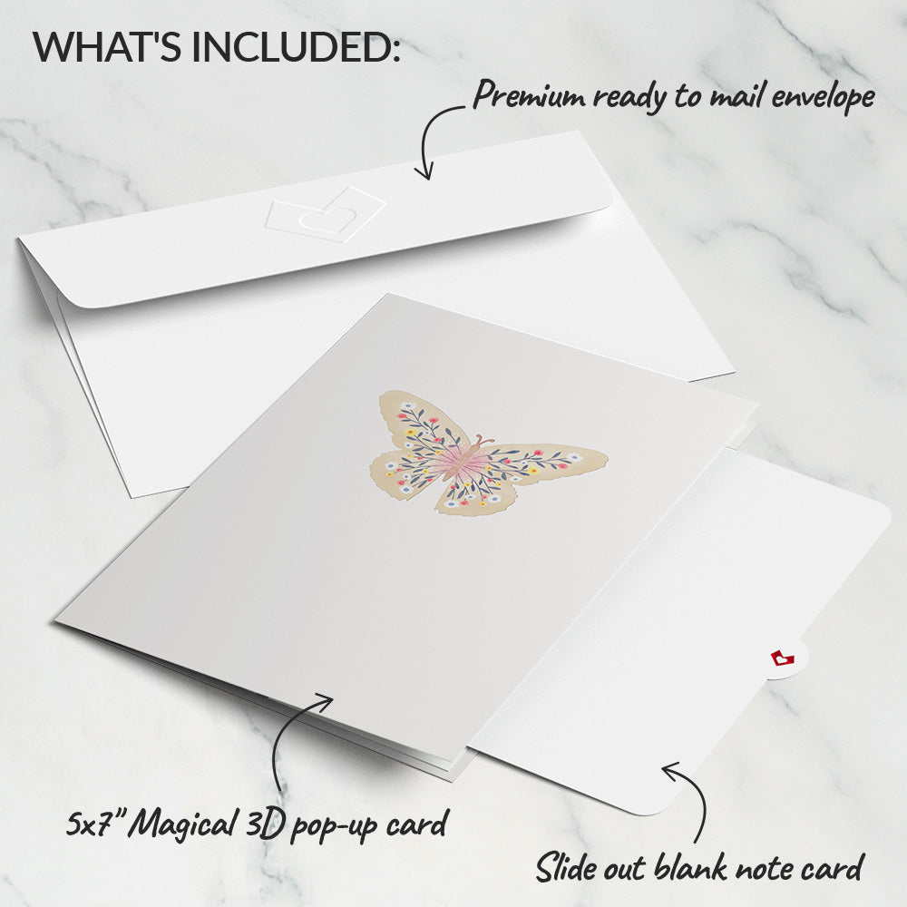 Enchanting Butterfly Pop-Up Card