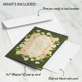 Ornate Books Pop-Up Card