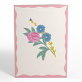 Charming Flower Bunch Pop-Up Card