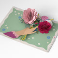Charming Flower Bunch Pop-Up Card