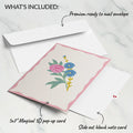 Charming Flower Bunch Pop-Up Card