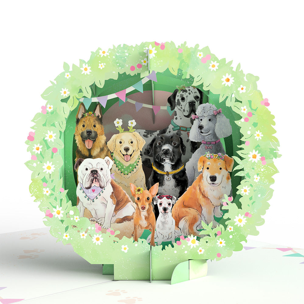 Dog Mom Pop-Up Card