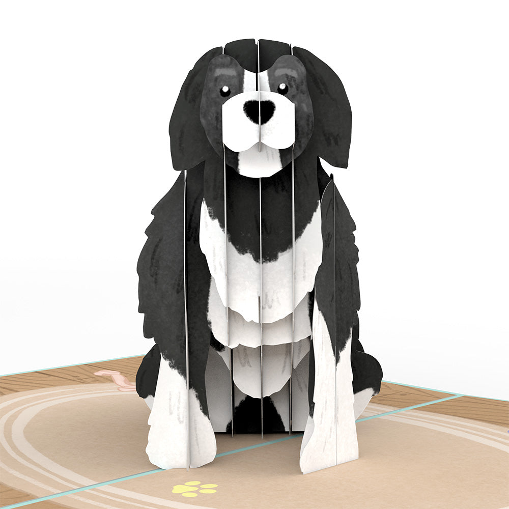 Playful Dog Pop-Up Card