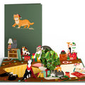 Christmas Cats Pop-Up Card