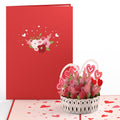 Love Basket Pop-Up Card