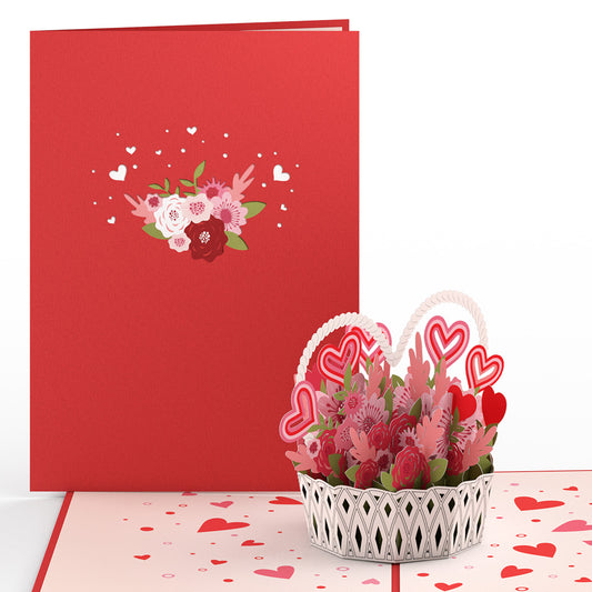 Love Basket Pop-Up Card
