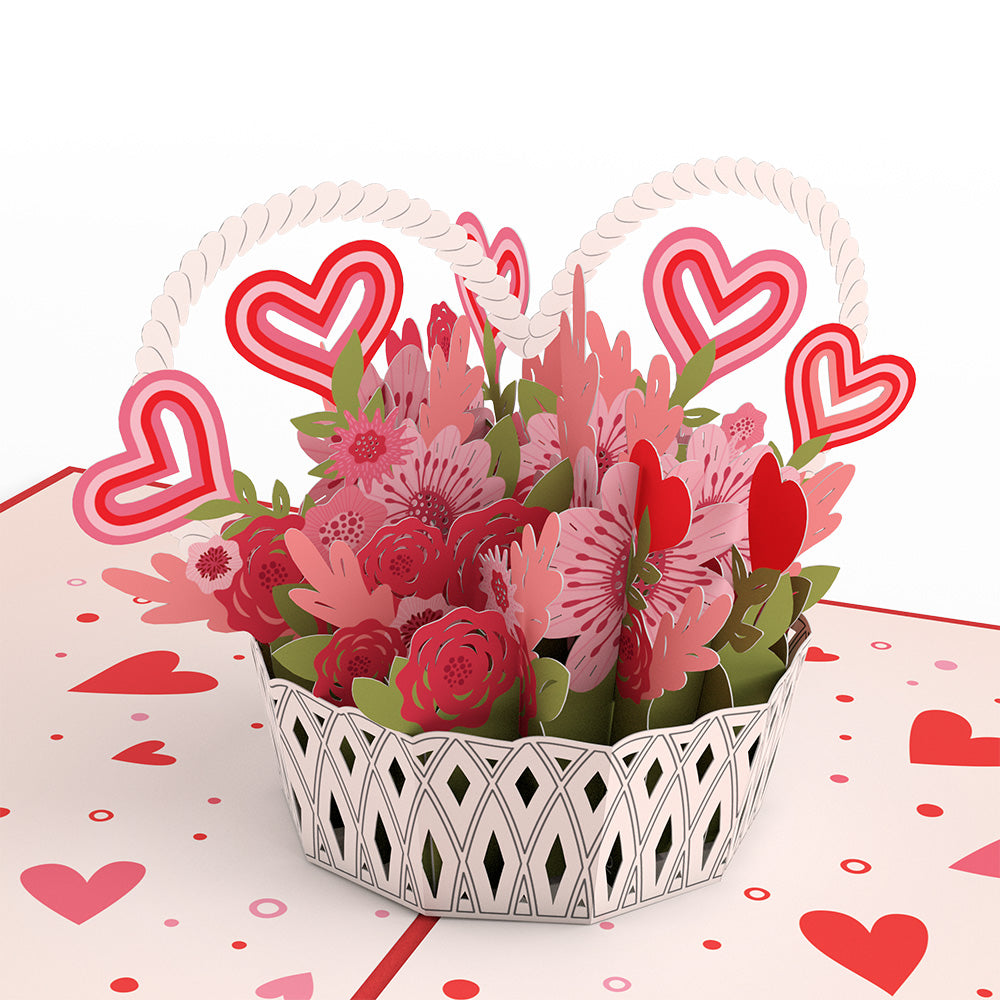 Love Basket Pop-Up Card