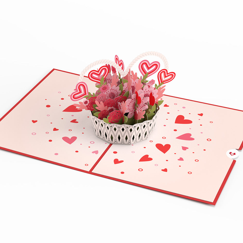 Love Basket Pop-Up Card