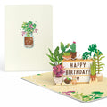 Birthday Houseplants Pop-Up Card