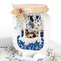 Snowy Winter Jar Pop-Up Card