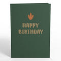 Stegosaurus Birthday Pop-Up Card