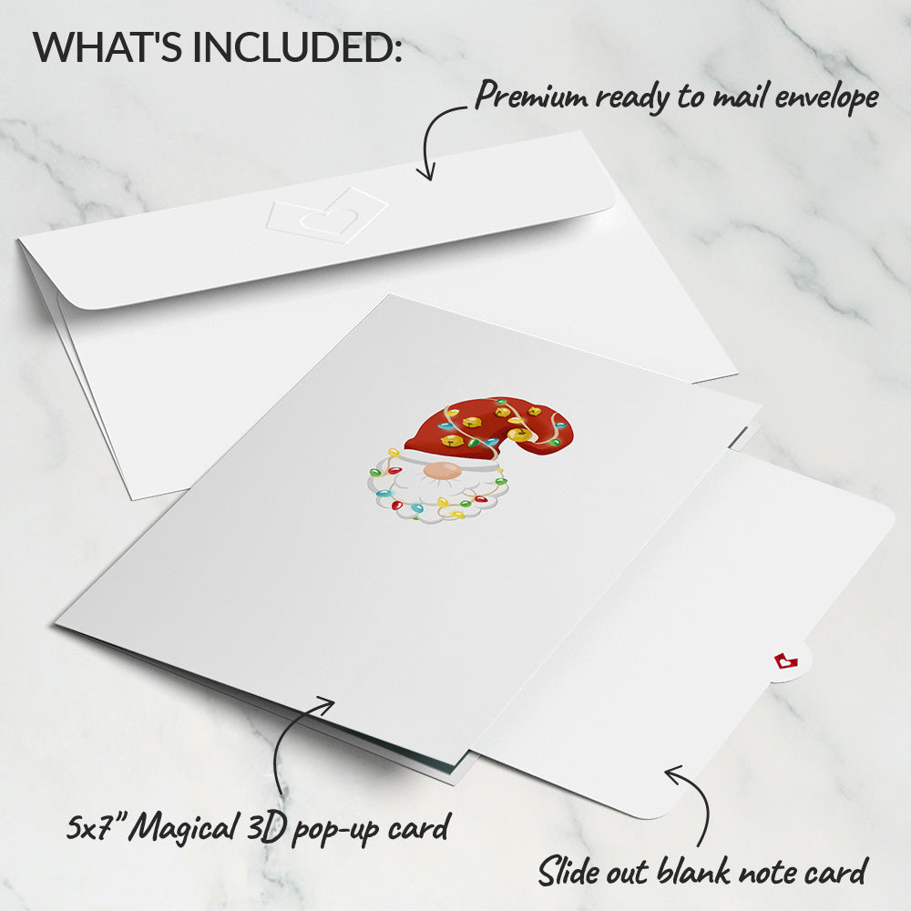 Merry Gnome Christmas Tree Pop-Up Card