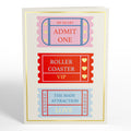 Love Rollercoaster Pop-Up Card