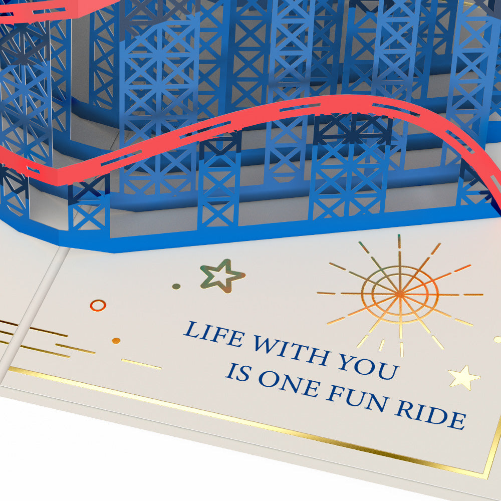 Love Rollercoaster Pop-Up Card – Lovepop