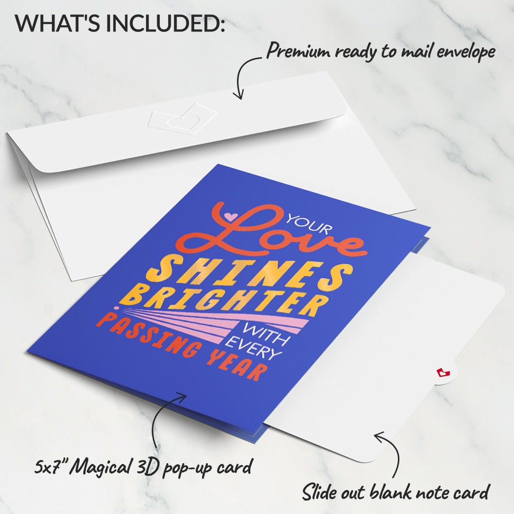 Happy Anniversary to an Amazing Couple Pop-Up Card