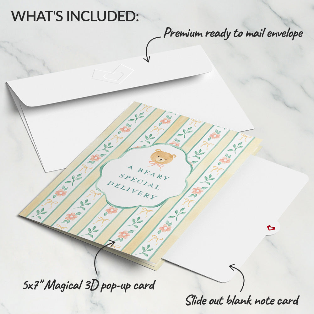 Beary Special Delivery Pop-Up Card