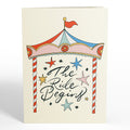 Congrats on Your Little One Carousel Pop-Up Card
