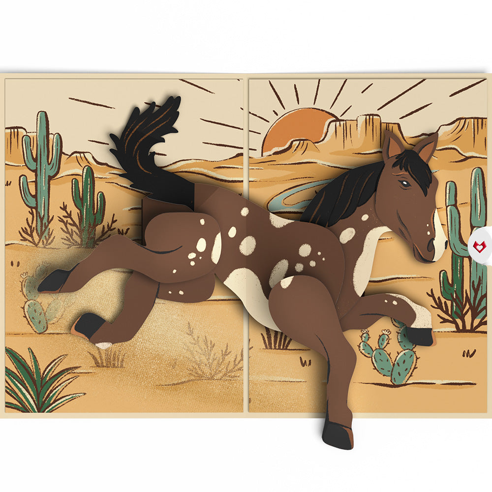 Bucking Awesome Day Pop-Up Card