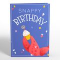 Snappy Birthday Crab Pop-Up Card