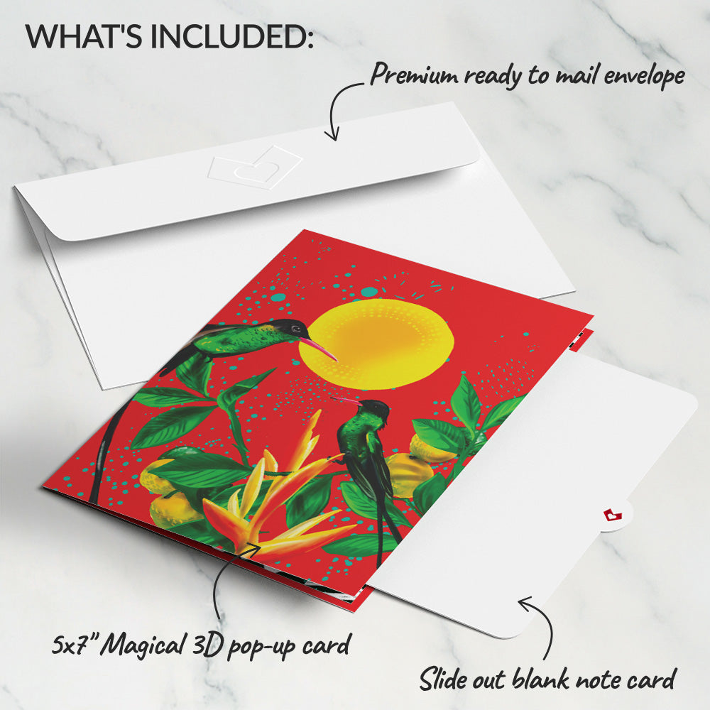 The Gift of Freedom Pop-Up Card