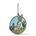 Springtime Bunny Suncatcher Card