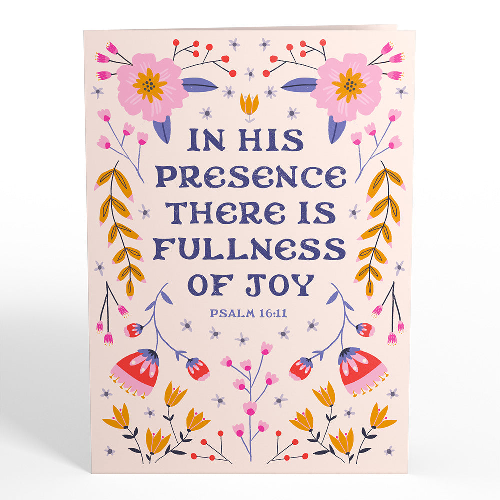 Fullness of Joy Pop-Up Card