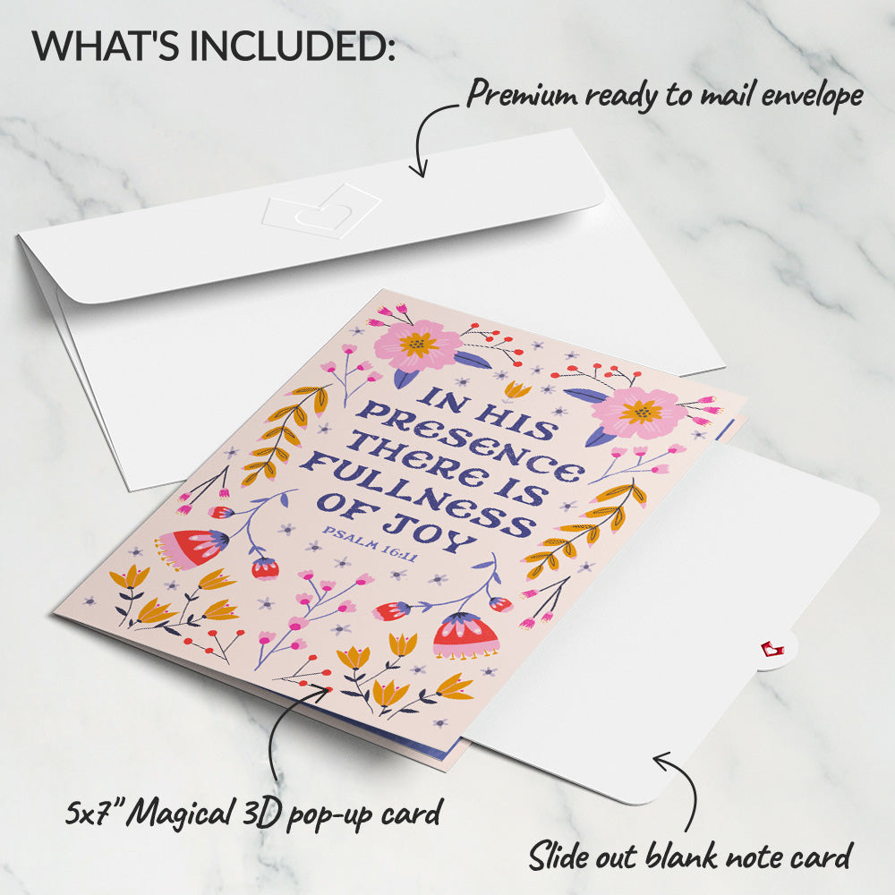 Fullness of Joy Pop-Up Card