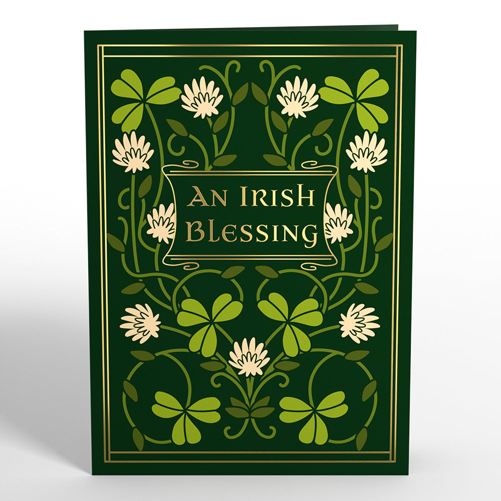 Irish Blessing Pop-Up Card