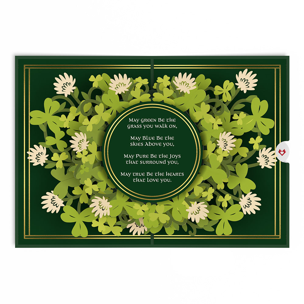 Irish Blessing Pop-Up Card