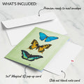 Butterflies in Flight Pop-Up Card