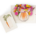 Blooming Carrot Bouquet Pop-Up Card