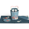 Life Without You Is Trash Possums Pop-Up Card