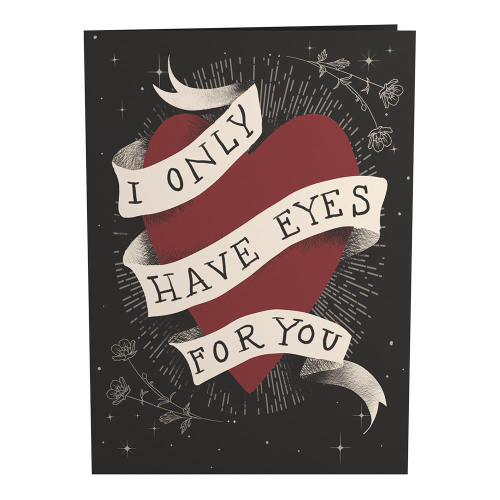 Only Have Eyes for You Pop-Up Card