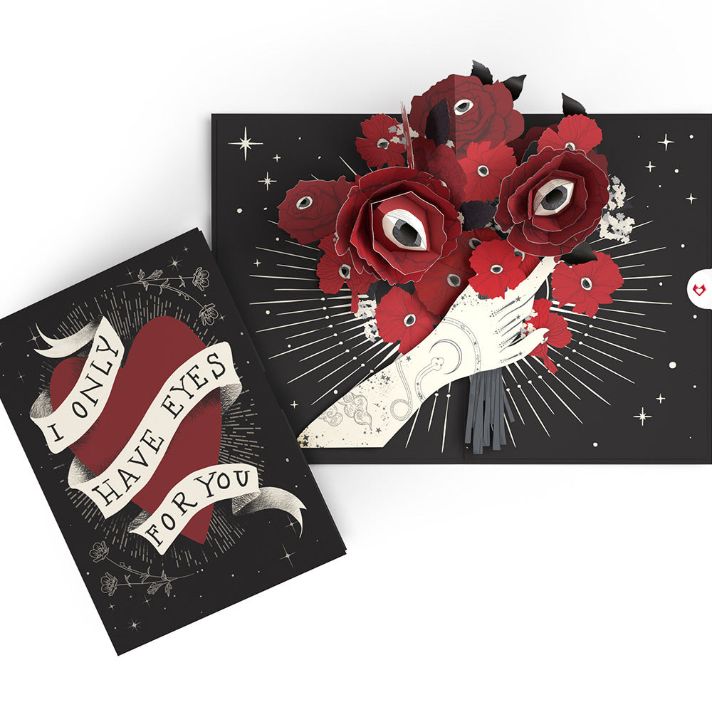 Only Have Eyes for You Pop-Up Card