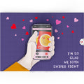 So Glad We Swiped Right Pop-Up Card