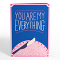 You Are My Everything Bagel Pop-Up Card
