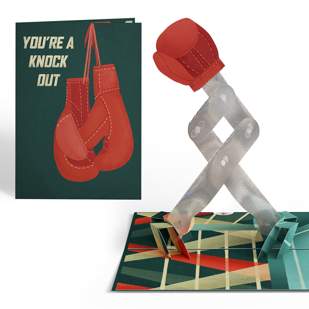 You're a Knock Out Pop-Up Card